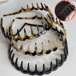 Fashion Wave Headbands for Women Solid Color