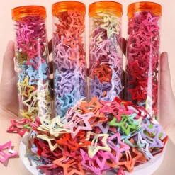 20 Colorful Star BB Hair Clips For Girls Children